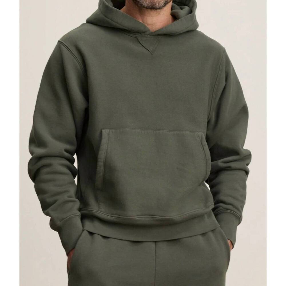 NEW VELVET BY GRAHAM & SPENCER ivy kaz hoodie in ivy